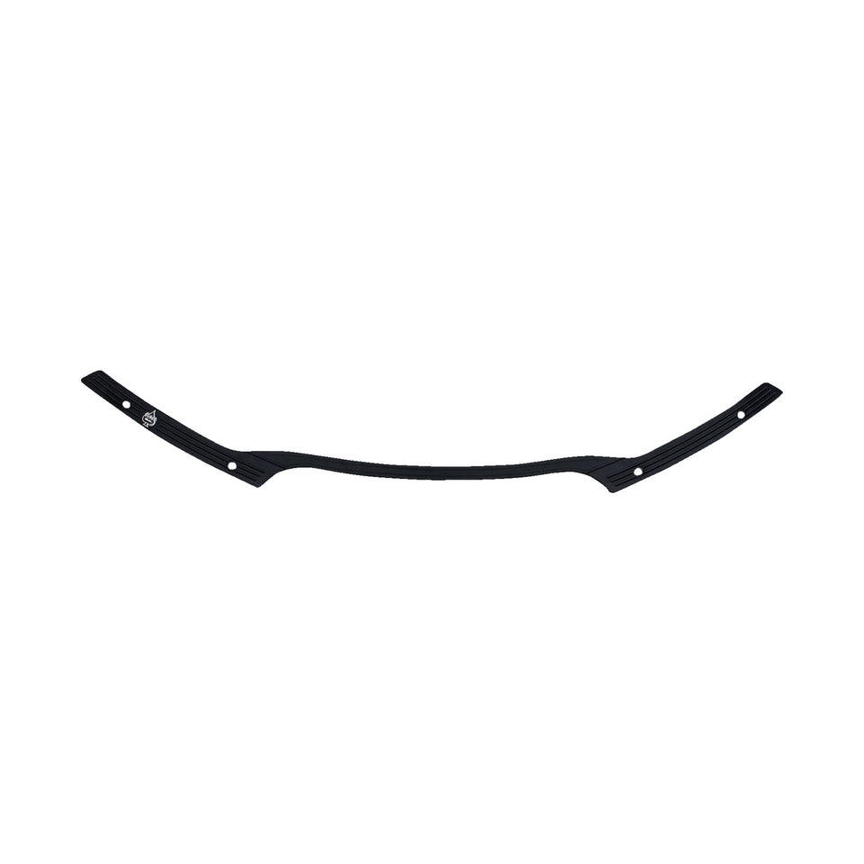 KLOCK WERKS - FLARE(R) WINDSHIELD TRIM - LOGO - BLACK W/ CONTRAST LOGO - '15-'25 FLTR