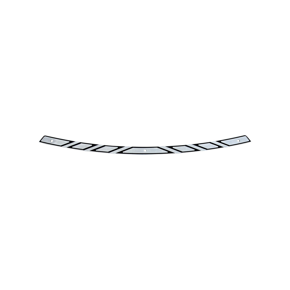 KLOCK WERKS - FLARE(R) WINDSHIELD TRIM - LOGO - BLACK W/ CONTRAST LOGO - '96-'25 FLH