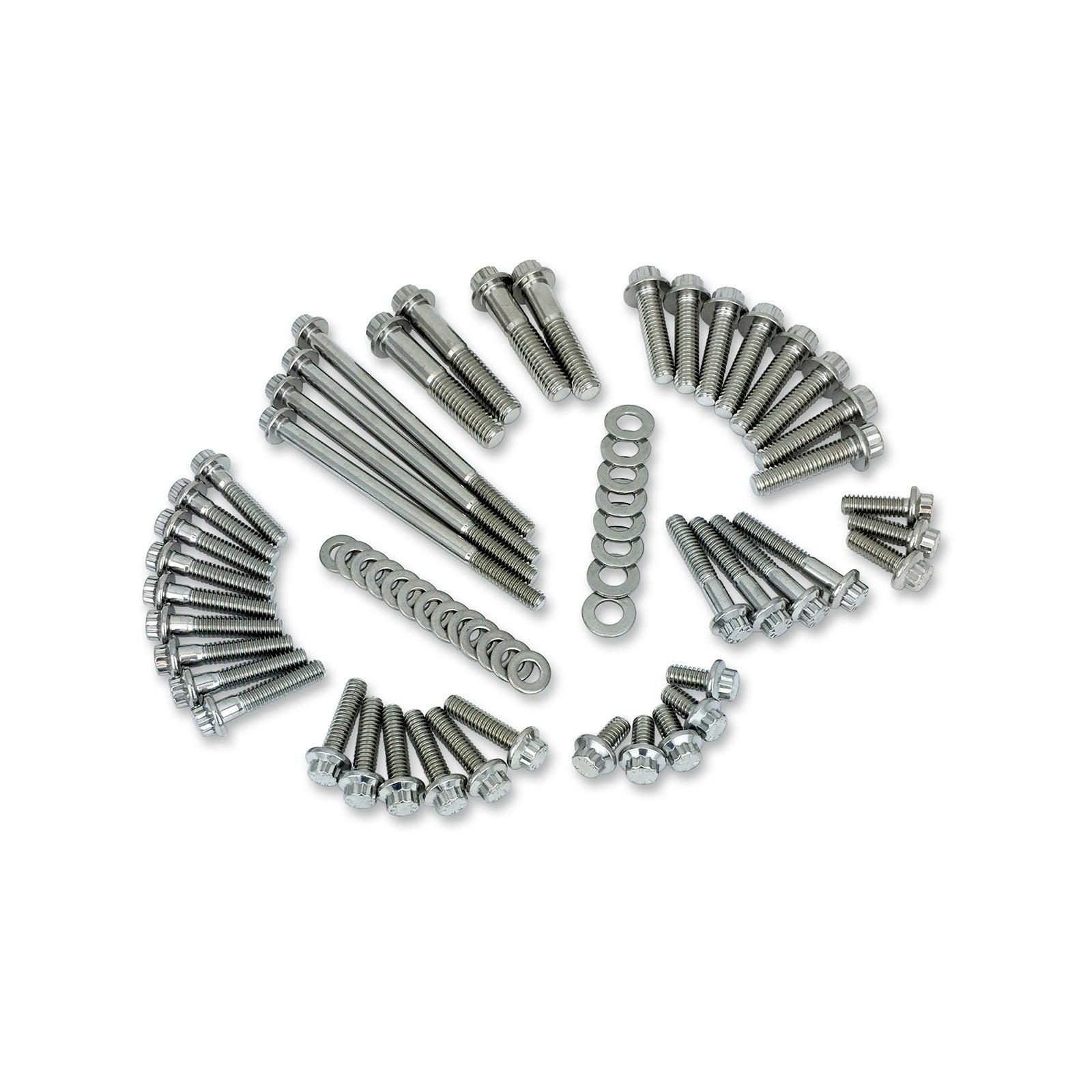 FEULING PARTS - FASTENER KIT - EXTERNAL PRIMARY/TRANSMISSION - 12-POINT - M8