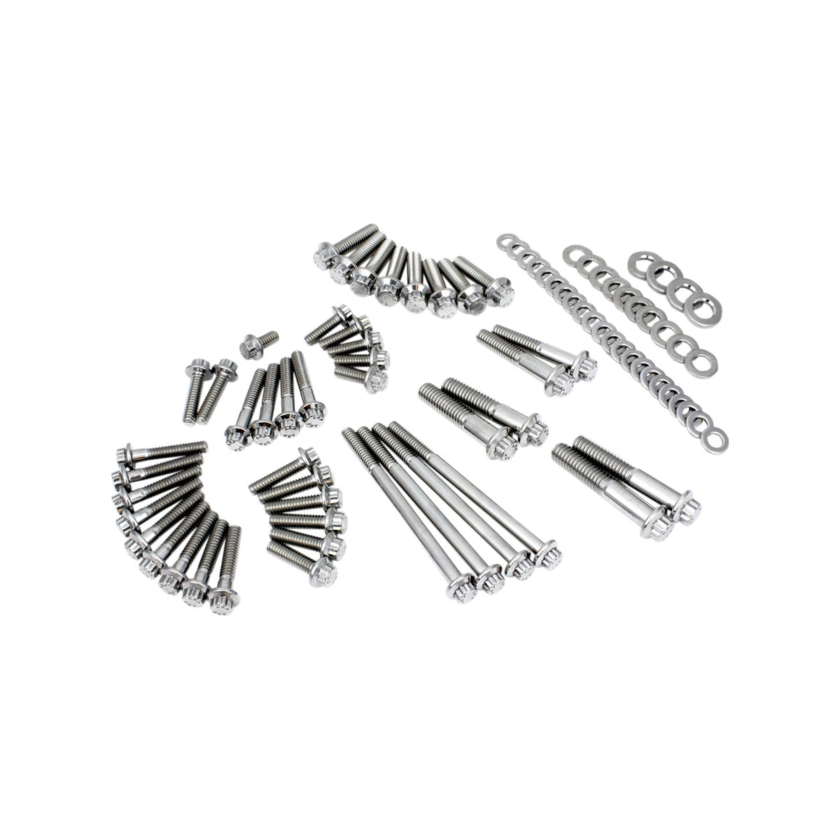 FEULING PARTS - FASTENER KIT - EXTERNAL PRIMARY/TRANSMISSION - 12-POINT - M8/SOFTAIL