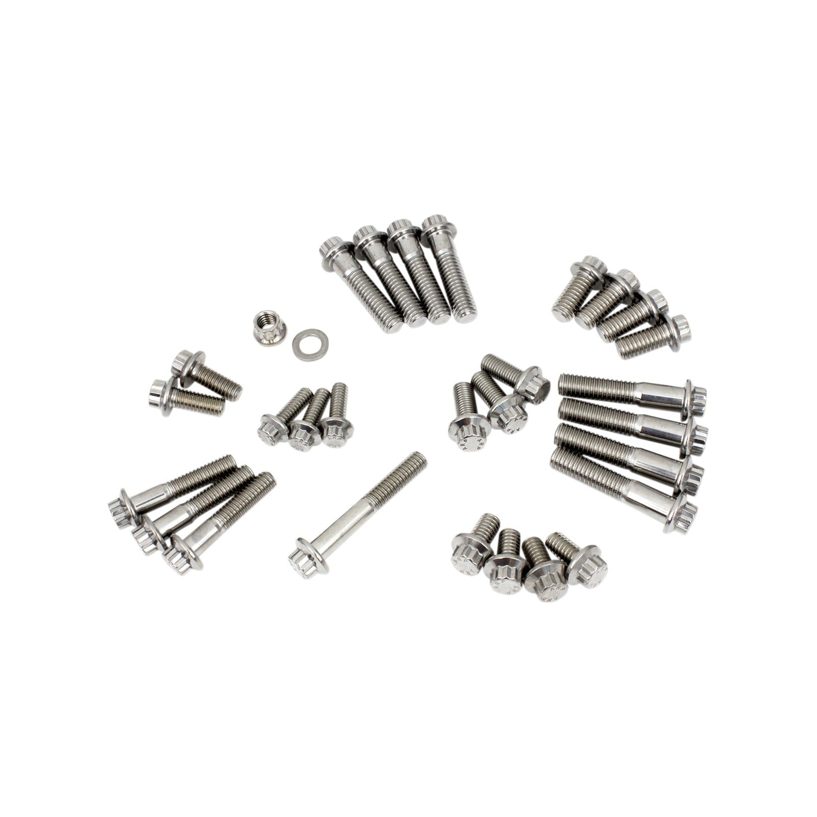 FEULING PARTS - FASTENER KIT - CHASSIS - 12-POINT/DRESS-UP - M8 SOFTAIL