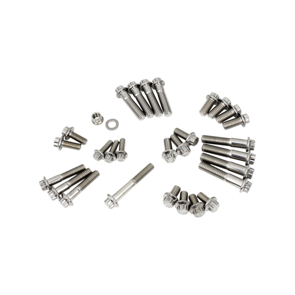 FEULING PARTS - FASTENER KIT - CHASSIS - 12-POINT/DRESS-UP - M8 SOFTAIL