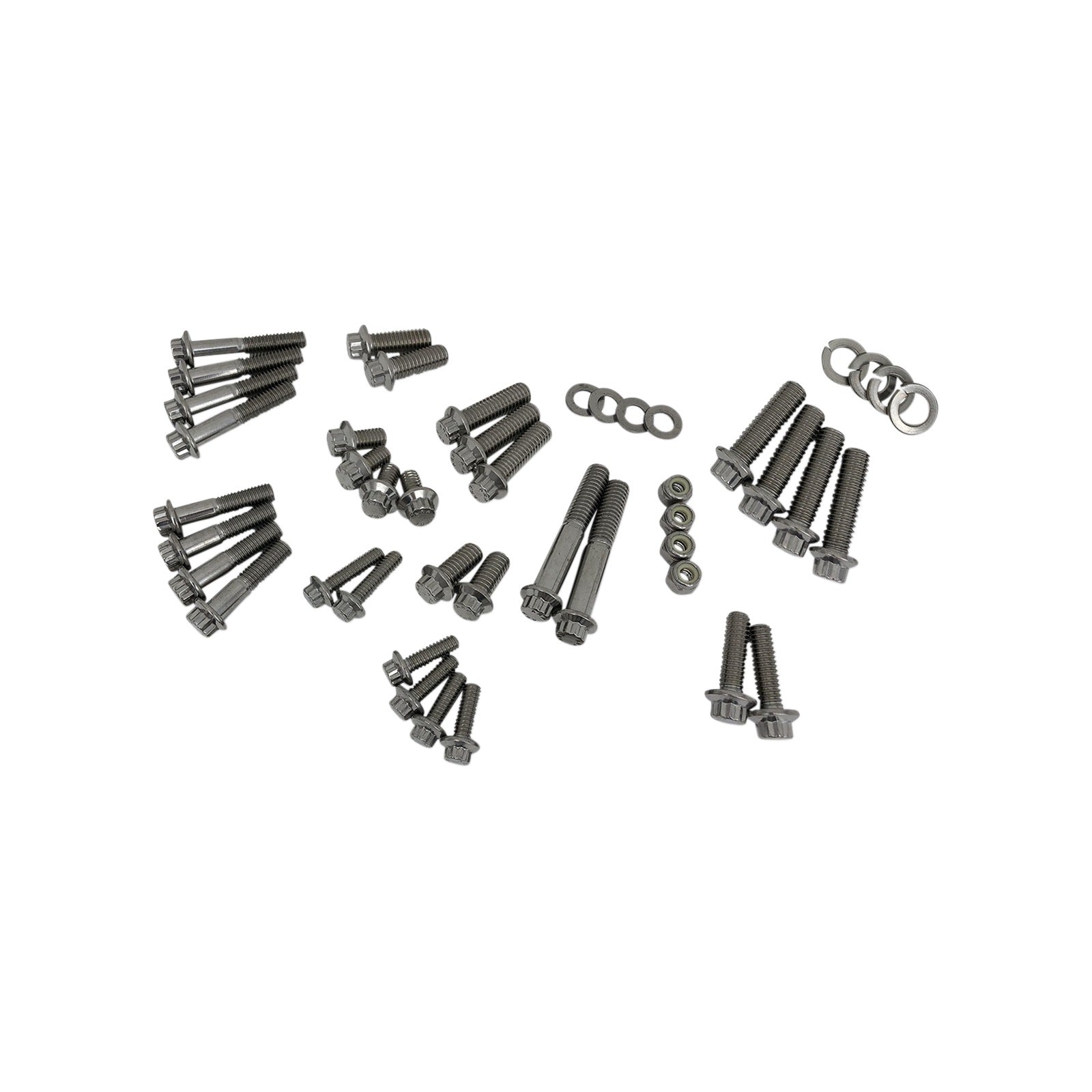 FEULING PARTS - FASTENER KIT - CHASSIS/TRIM - 12-POINT/DRESS-UP - M8 ROAD GLIDE