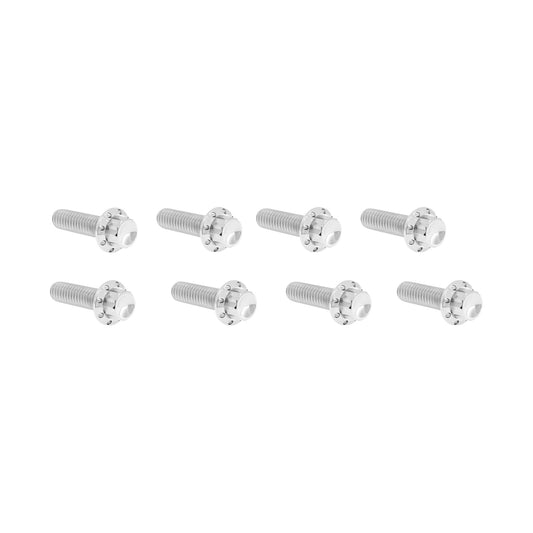 ARLEN NESS - BOLT KIT - LIFTER BLOCK - 12-POINT - TITANIUM - POLISHED