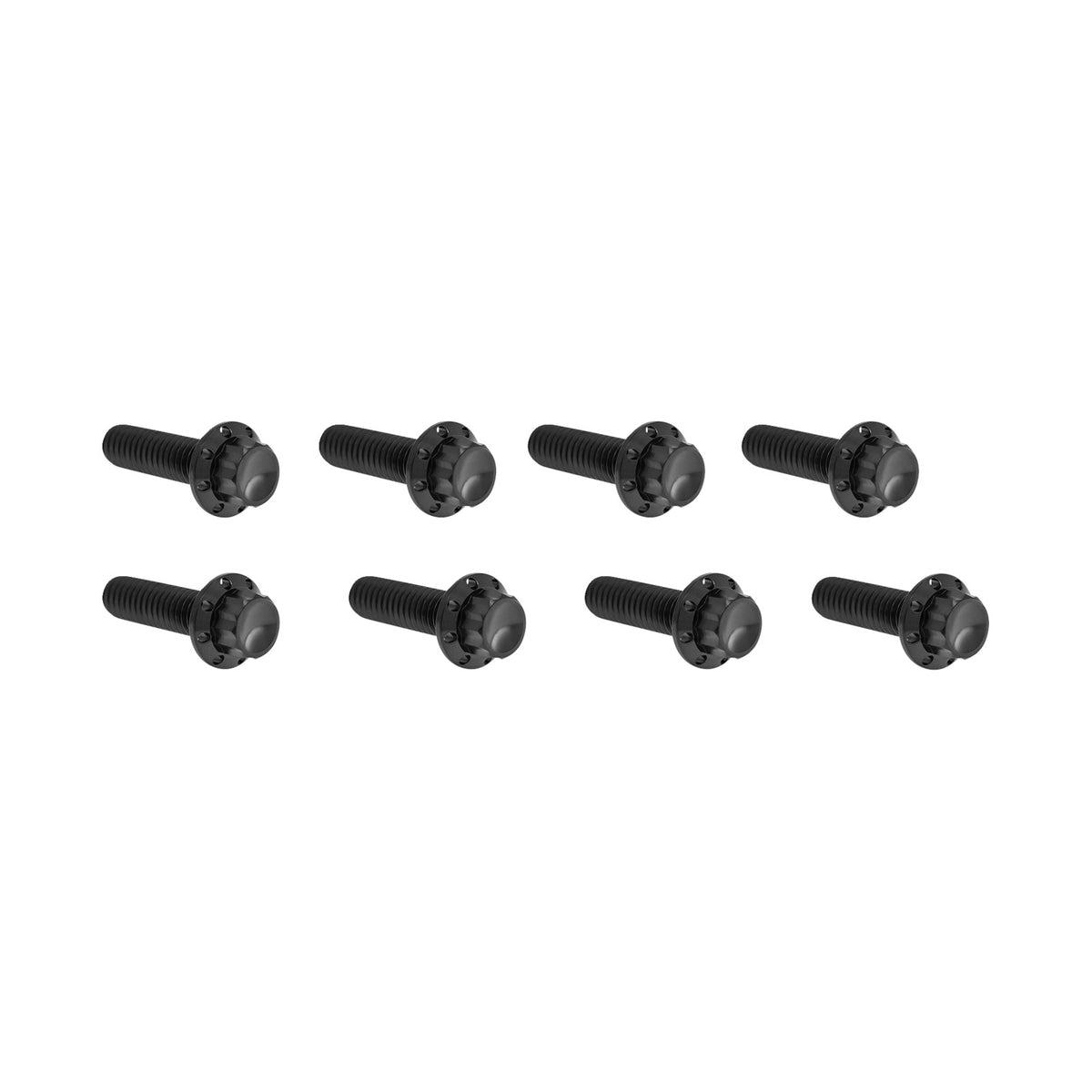 ARLEN NESS - BOLT KIT - LIFTER BLOCK - 12-POINT - TITANIUM - BLACK