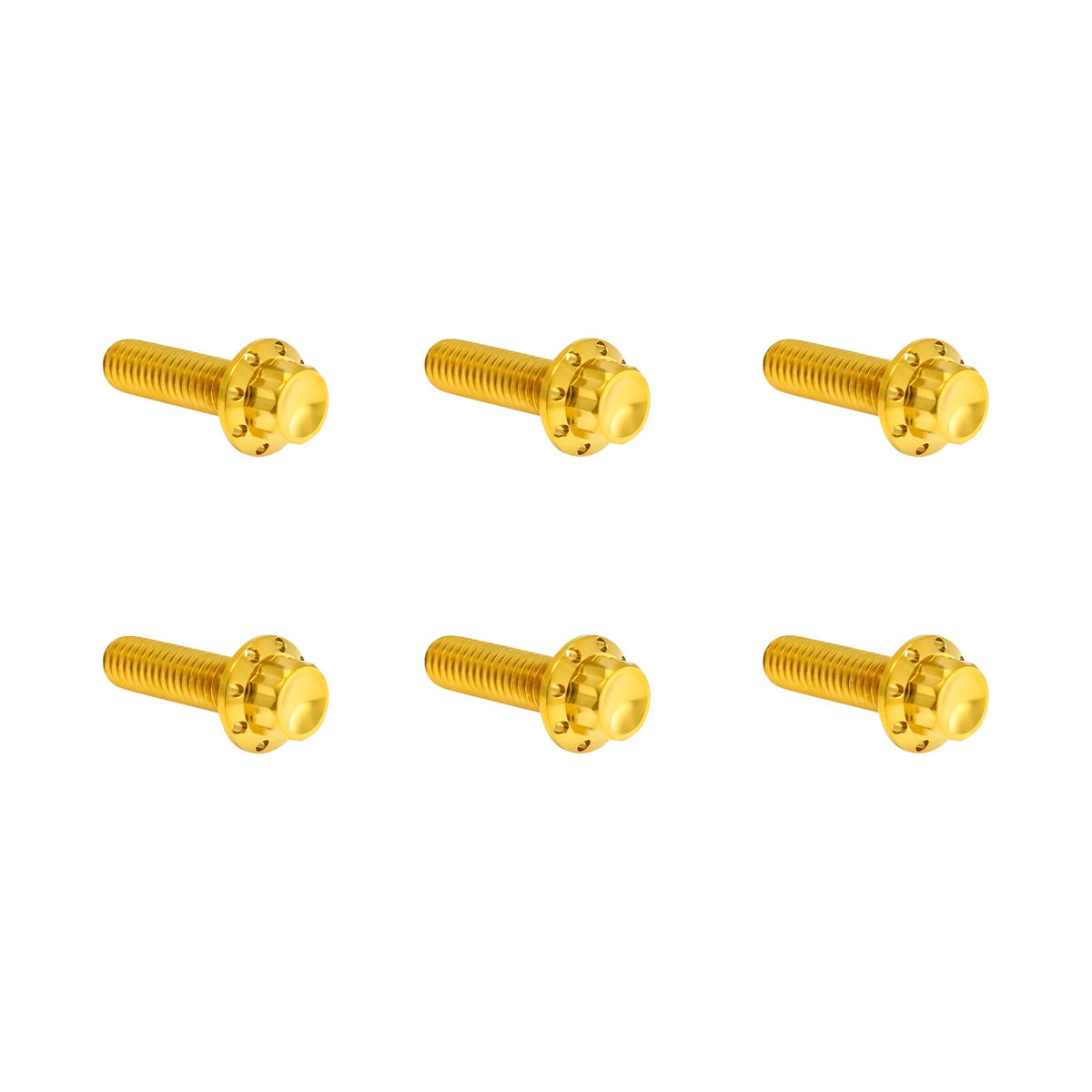 ARLEN NESS - BOLT KIT - TRANSMISSION TOP COVER - 12-POINT - TITANIUM - GOLD