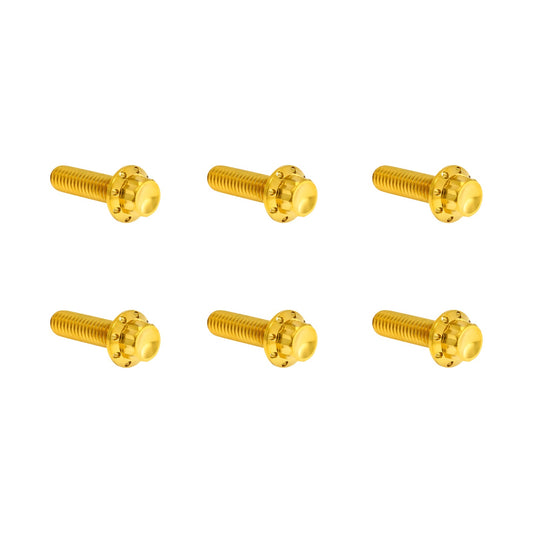 ARLEN NESS - BOLT KIT - TRANSMISSION TOP COVER - 12-POINT - TITANIUM - GOLD