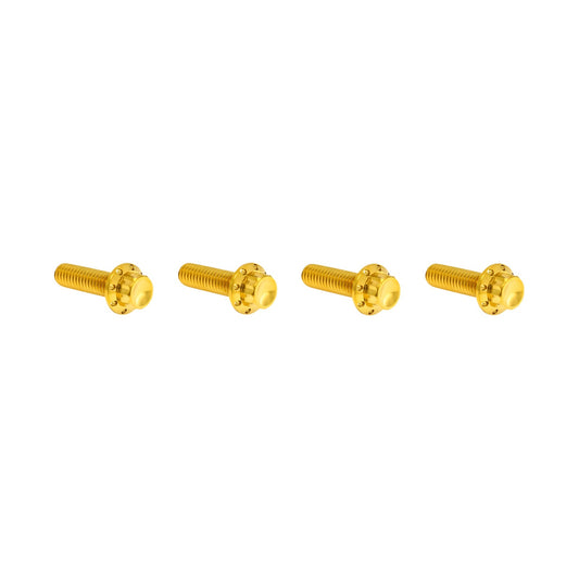 ARLEN NESS - BOLT KIT - TRANSMISSION TOP COVER - 12-POINT - TITANIUM - GOLD