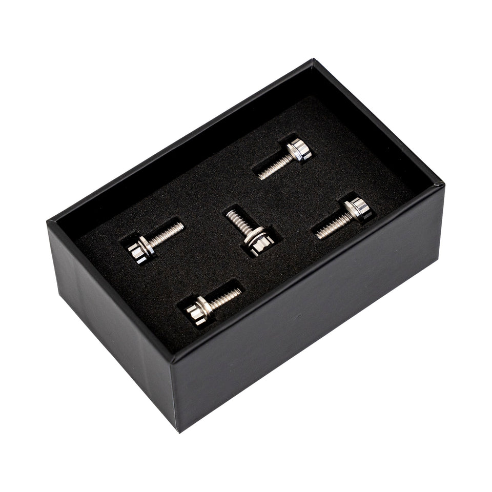 TRASK - BITCHIN' BOLTS HARDWARE KIT - TITANIUM - M8 - DERBY COVER