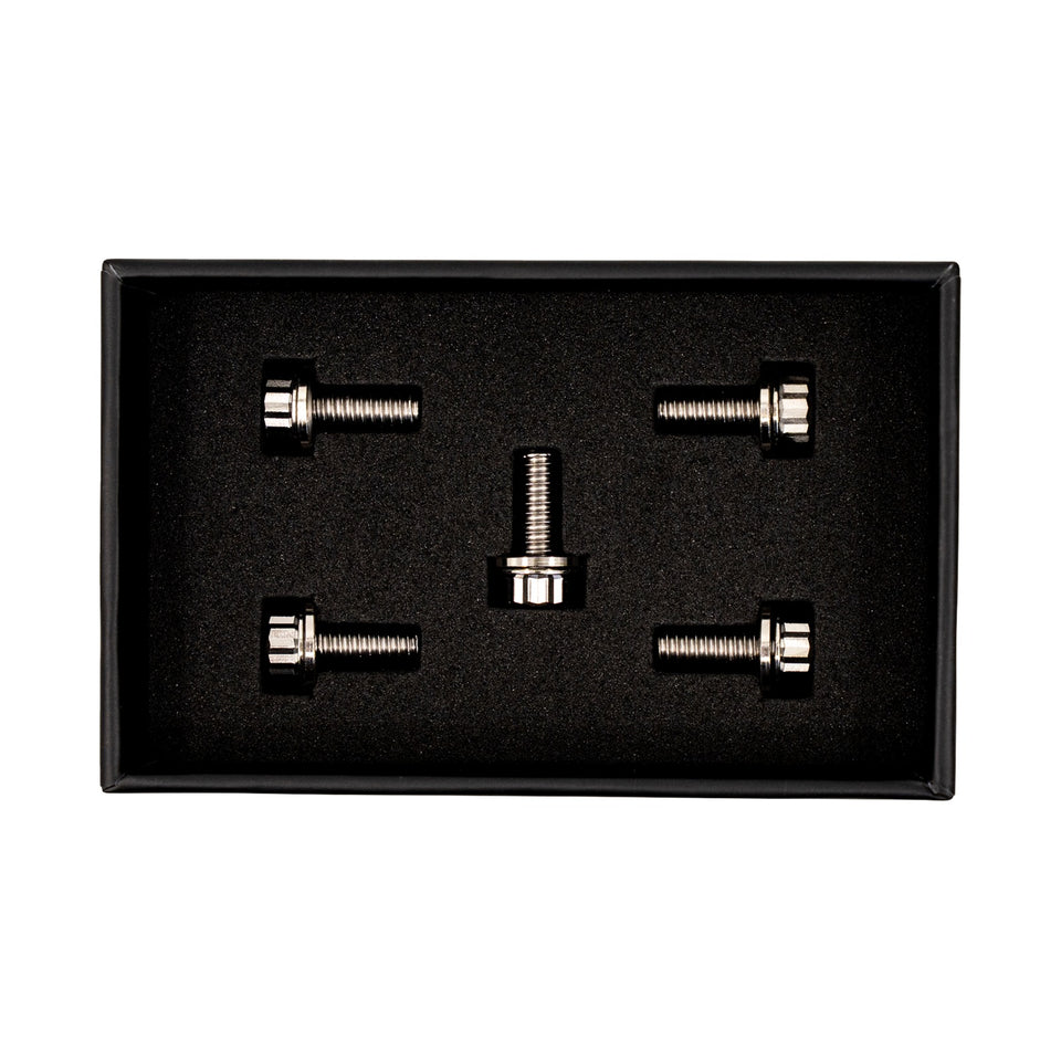 TRASK - BITCHIN' BOLTS HARDWARE KIT - TITANIUM - M8 - DERBY COVER