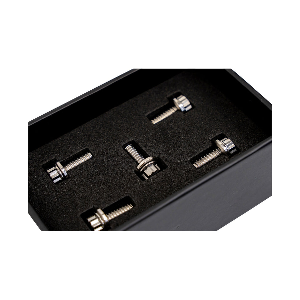 TRASK - BITCHIN' BOLTS HARDWARE KIT - TITANIUM - M8 - DERBY COVER