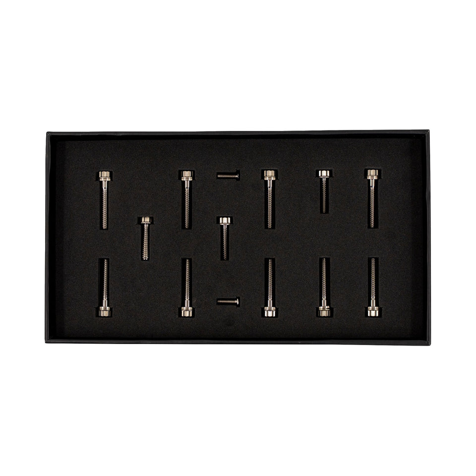 TRASK - BITCHIN' BOLTS HARDWARE KIT - TITANIUM - M8 - CAM COVER