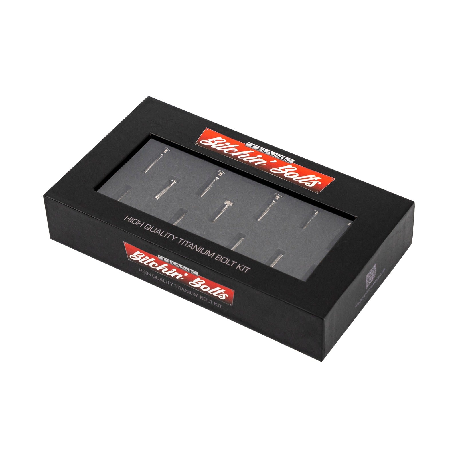 TRASK - BITCHIN' BOLTS HARDWARE KIT - TITANIUM - M8 - CAM COVER