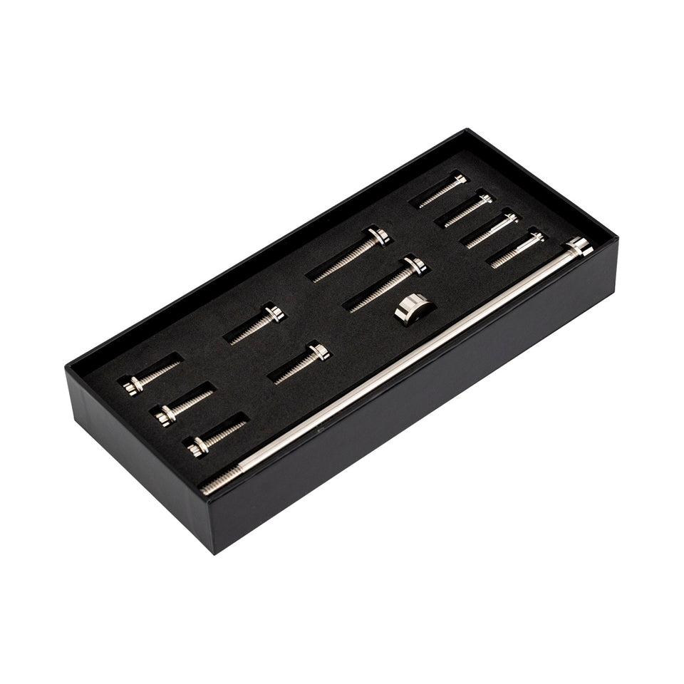 TRASK - BITCHIN' BOLTS HARDWARE KIT - TITANIUM - M8 - MOTOR MOUNT