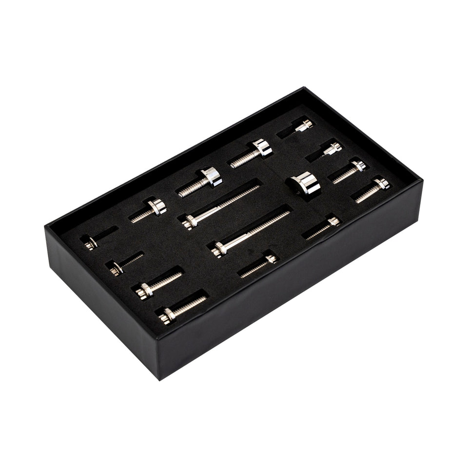 TRASK - BITCHIN' BOLTS HARDWARE KIT - TITANIUM - M8 - PEG MOUNT