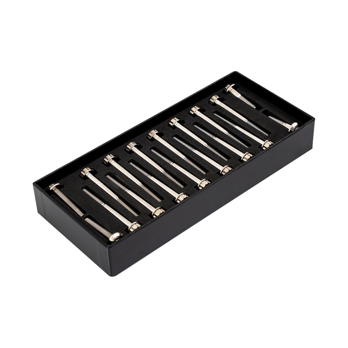 TRASK - BITCHIN' BOLTS HARDWARE KIT - TITANIUM - M8 - CRANKCASE