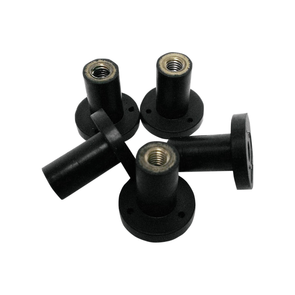 KLOCK WERKS - FLARE(R) NUTS - WELL - 10-32 - 5-PACK