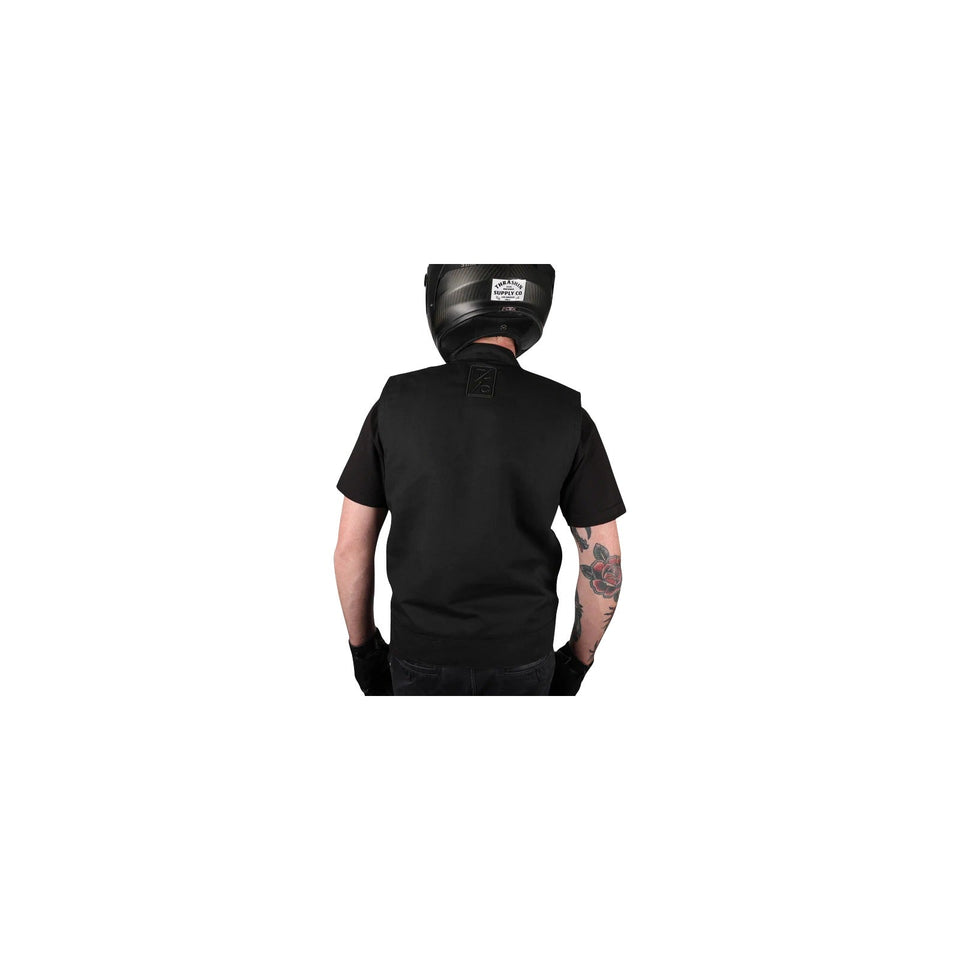 THRASHIN SUPPLY CO. - NIGHTRIDER V2 RIDING VEST - BLACK