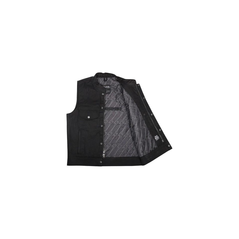 THRASHIN SUPPLY CO. - NIGHTRIDER V2 RIDING VEST - BLACK