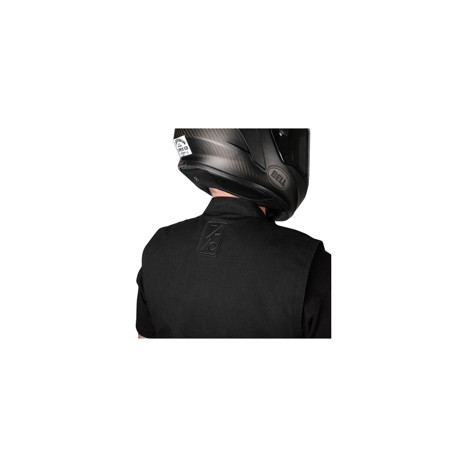 THRASHIN SUPPLY CO. - NIGHTRIDER V2 RIDING VEST - BLACK