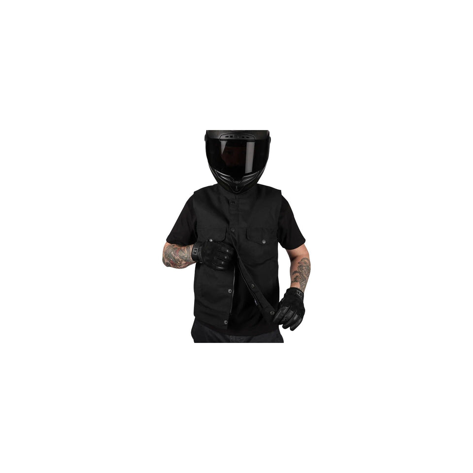 THRASHIN SUPPLY CO. - NIGHTRIDER V2 RIDING VEST - BLACK