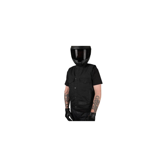 THRASHIN SUPPLY CO. - NIGHTRIDER V2 RIDING VEST - BLACK