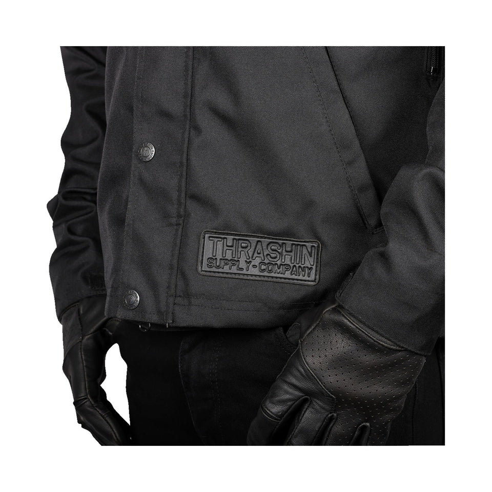 THRASHIN SUPPLY CO. - ATLAS V2 RIDING JACKET - BLACK