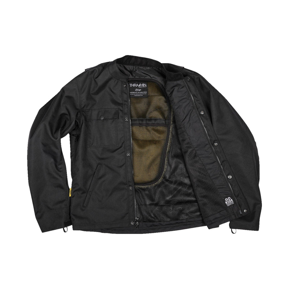 THRASHIN SUPPLY CO. - ATLAS V2 RIDING JACKET - BLACK