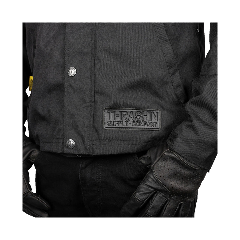 THRASHIN SUPPLY CO. - ATLAS V2 RIDING JACKET - BLACK