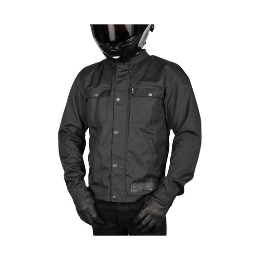THRASHIN SUPPLY CO. - ATLAS V2 RIDING JACKET - BLACK