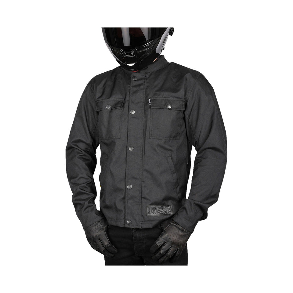 THRASHIN SUPPLY CO. - ATLAS V2 RIDING JACKET - BLACK
