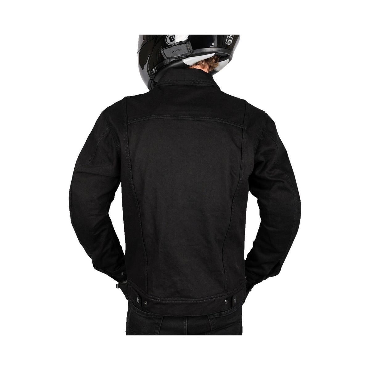 THRASHIN SUPPLY CO. - HIGHWAY V2 DENIM RIDING JACKET - BLACK