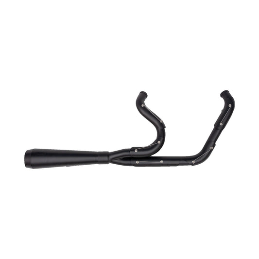 TRASK - 2-INTO-1 ASSAULT EXHAUST SYSTEM - FULL BLACK ON BLACK