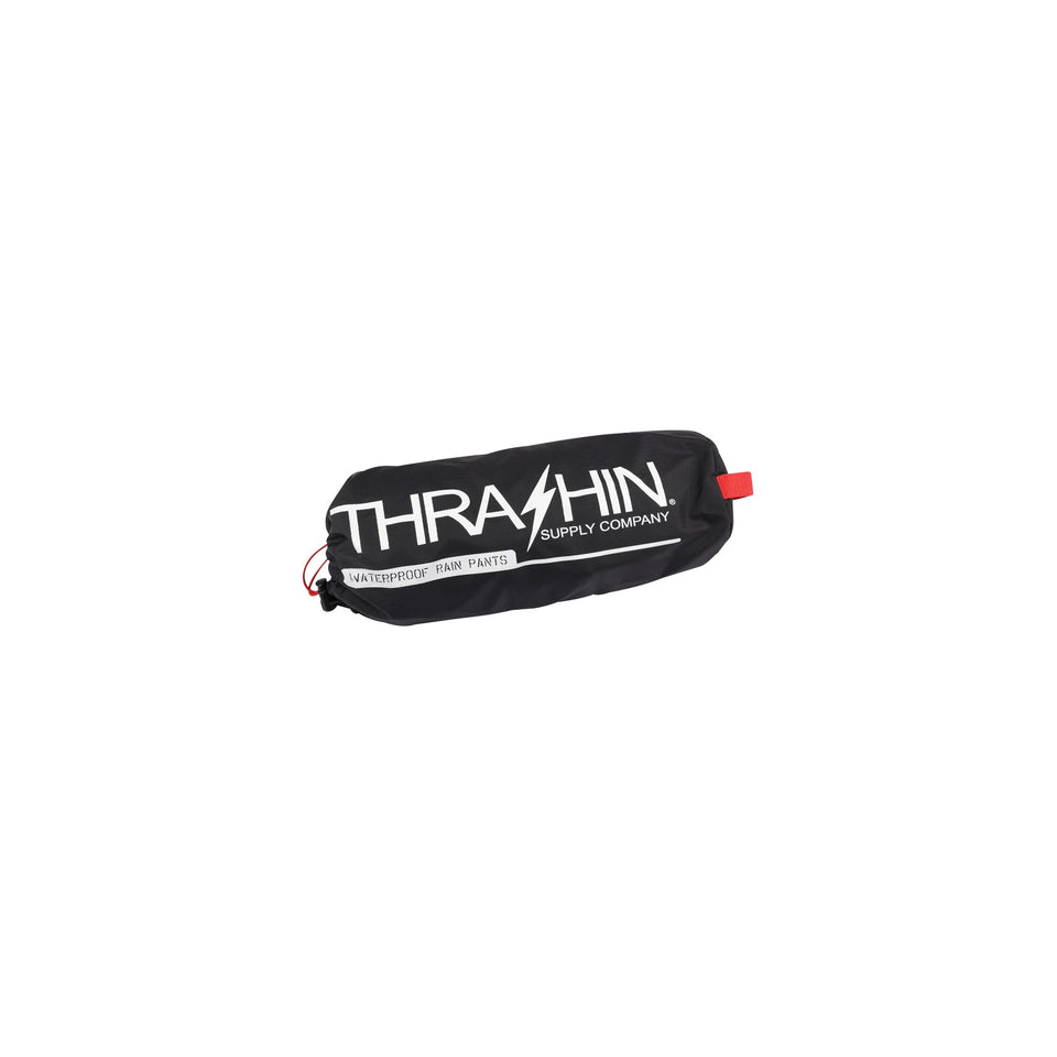THRASHIN SUPPLY CO. - MISSION RAIN PANTS - BLACK - S/M