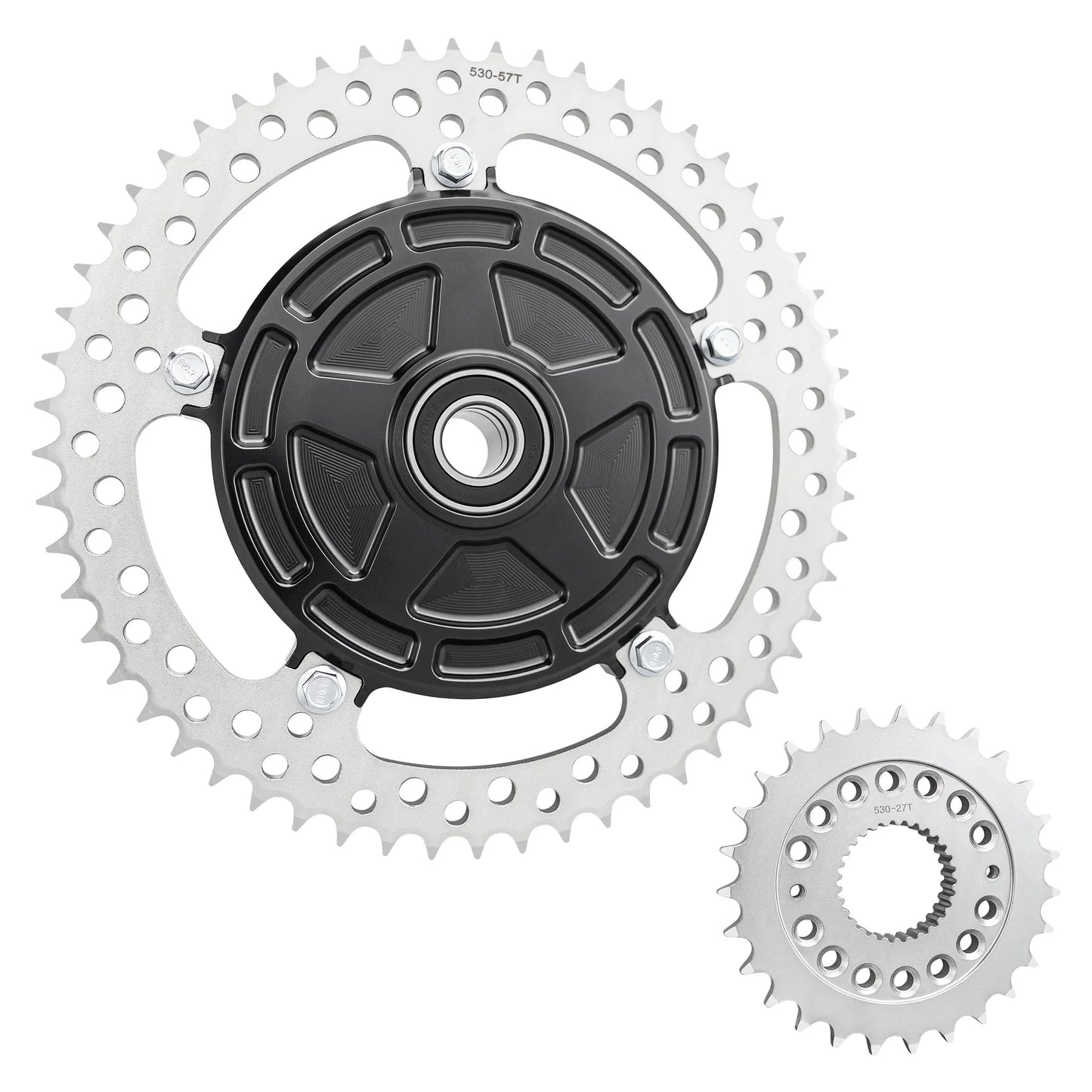 ARLEN NESS - CHAIN DRIVE KIT - 27/57 TOOTH - NATURAL - FLT/FLH