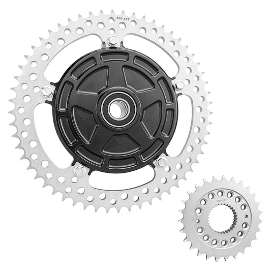 ARLEN NESS - CHAIN DRIVE KIT - 27/57 TOOTH - NATURAL - FLT/FLH
