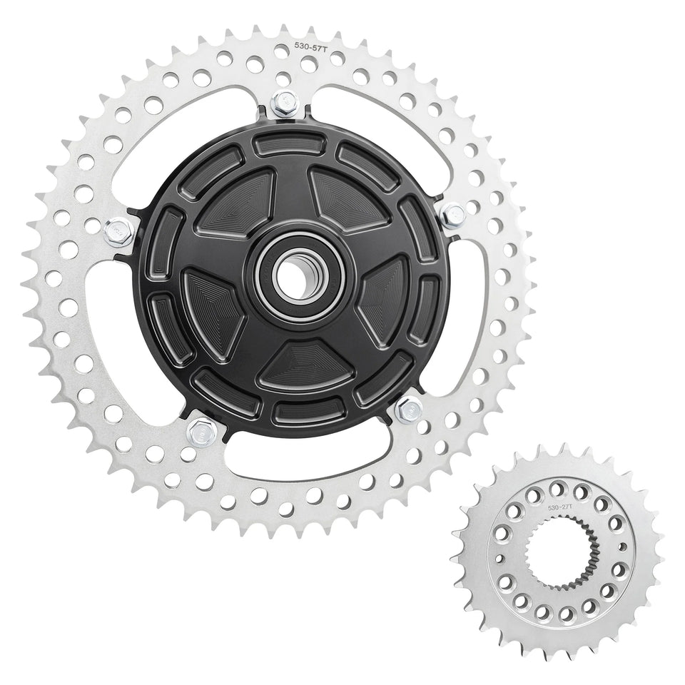 ARLEN NESS - CHAIN DRIVE KIT - 27/57 TOOTH - NATURAL - FLT/FLH