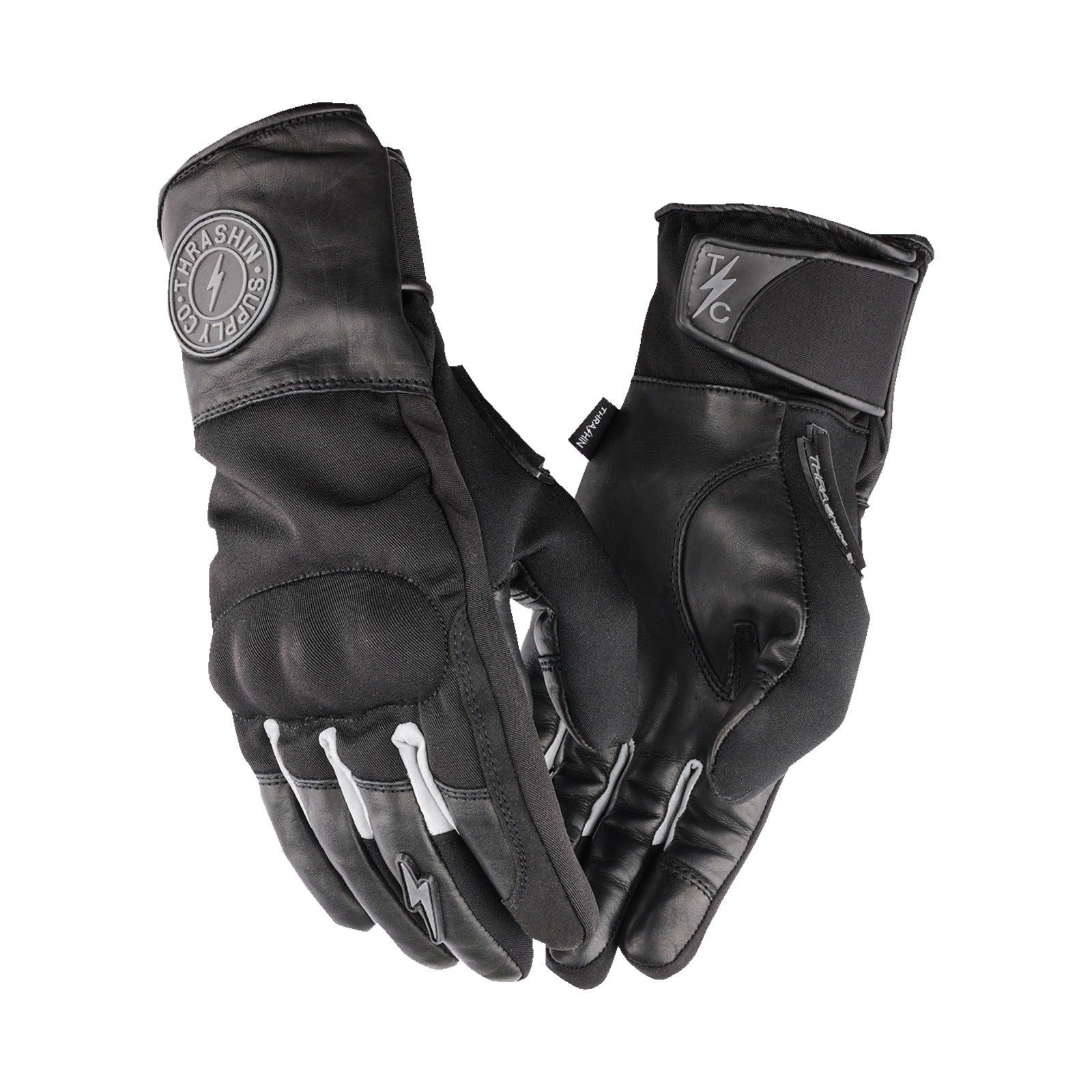 THRASHIN SUPPLY CO. - MISSION WATERPROOF GLOVES - BLACK