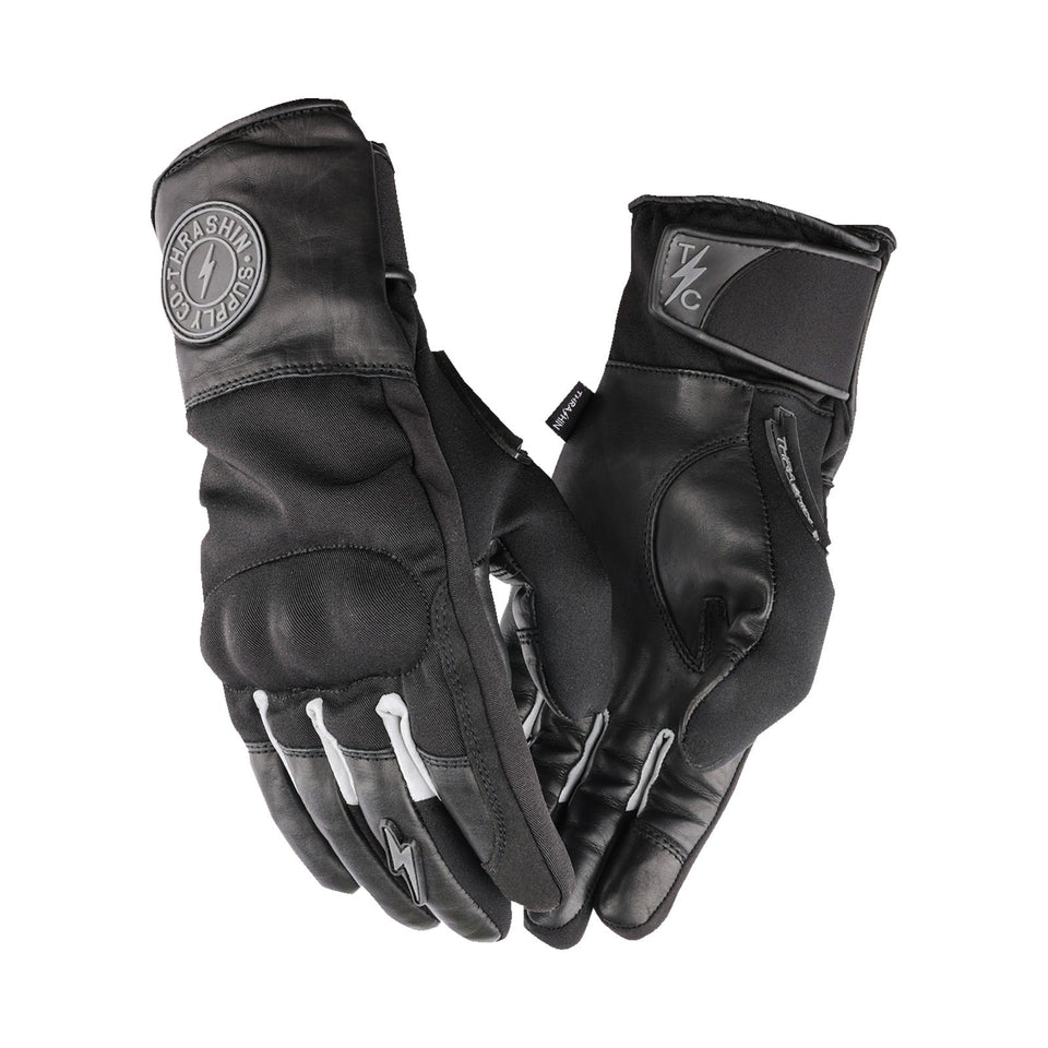 THRASHIN SUPPLY CO. - MISSION WATERPROOF GLOVES - BLACK