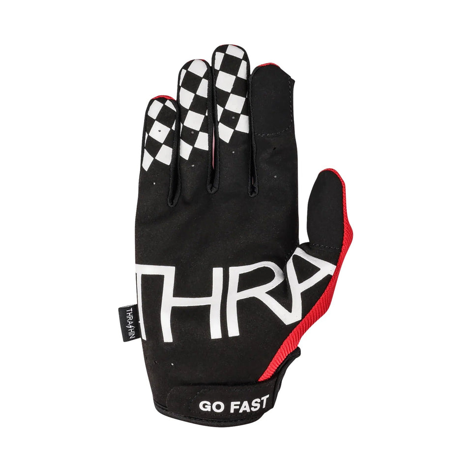 THRASHIN SUPPLY CO. - GO FAST STEALTH GLOVES - RED