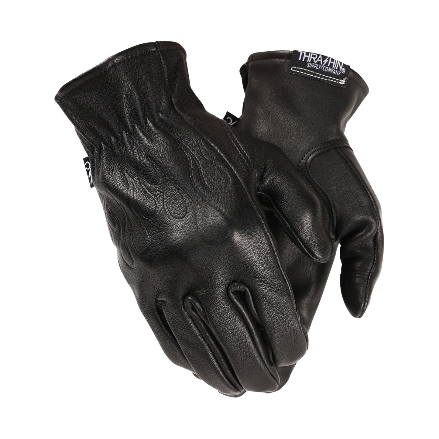 THRASHIN SUPPLY CO. - ROPER LEATHER GLOVES - BONE WHITE