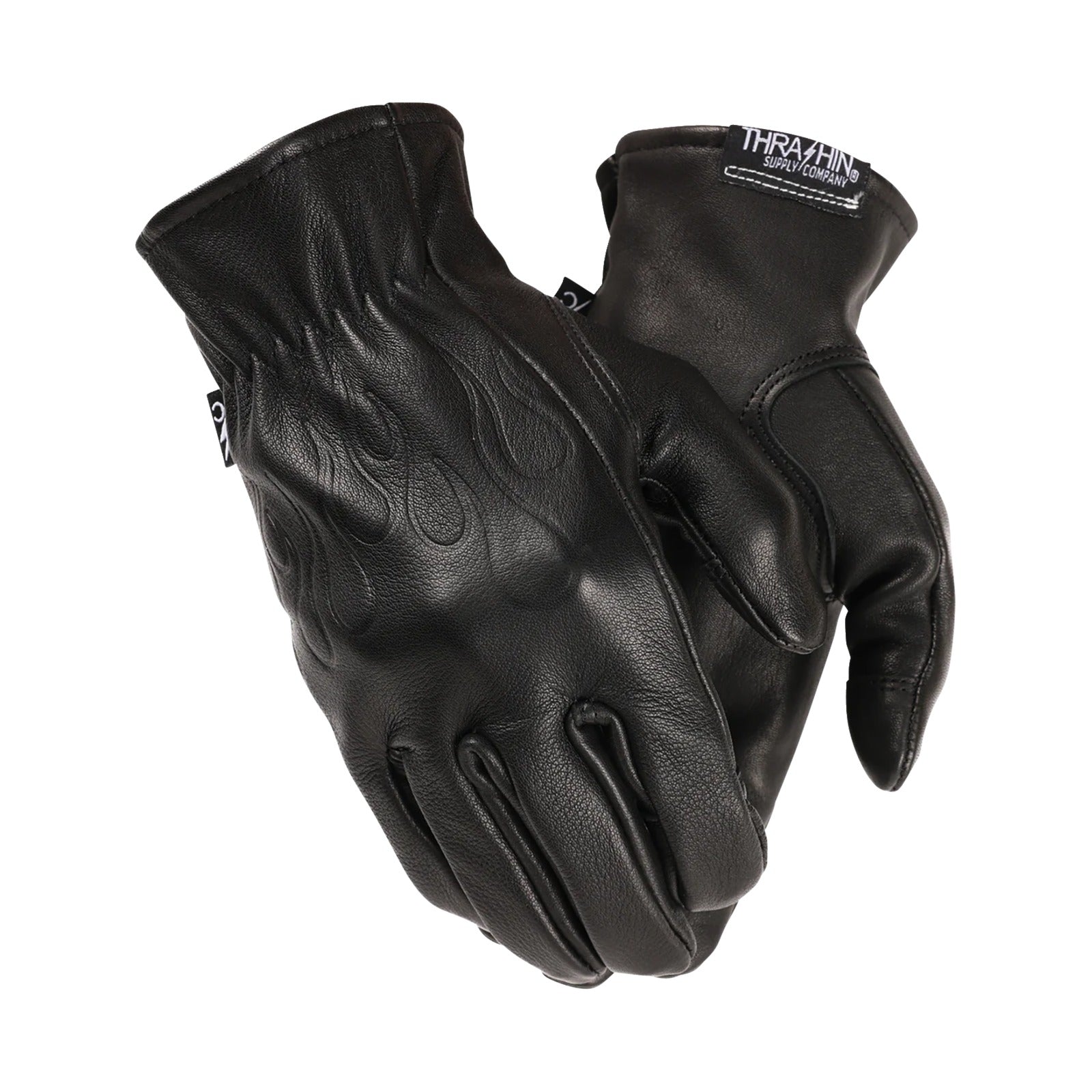 THRASHIN SUPPLY CO. - ROPER LEATHER GLOVES - BONE WHITE