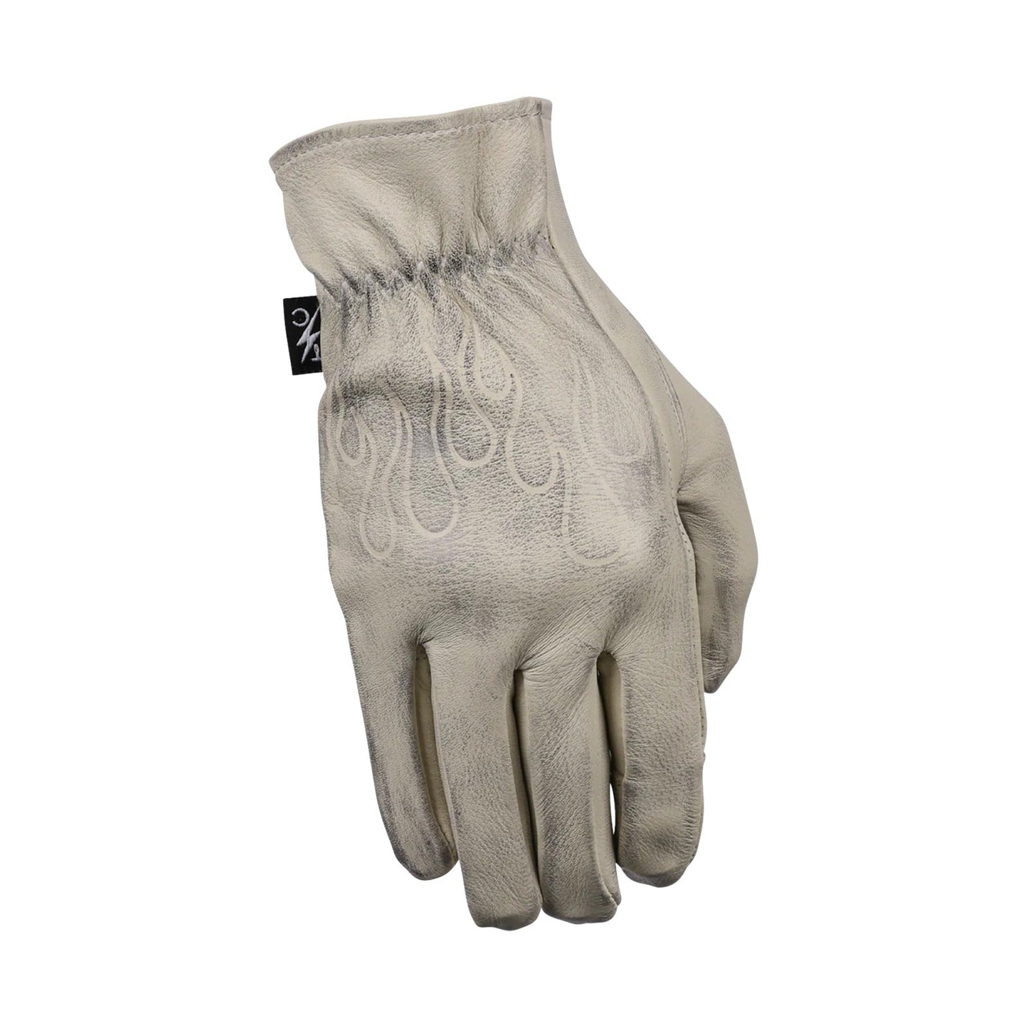 THRASHIN SUPPLY CO. - ROPER LEATHER GLOVES - BONE WHITE