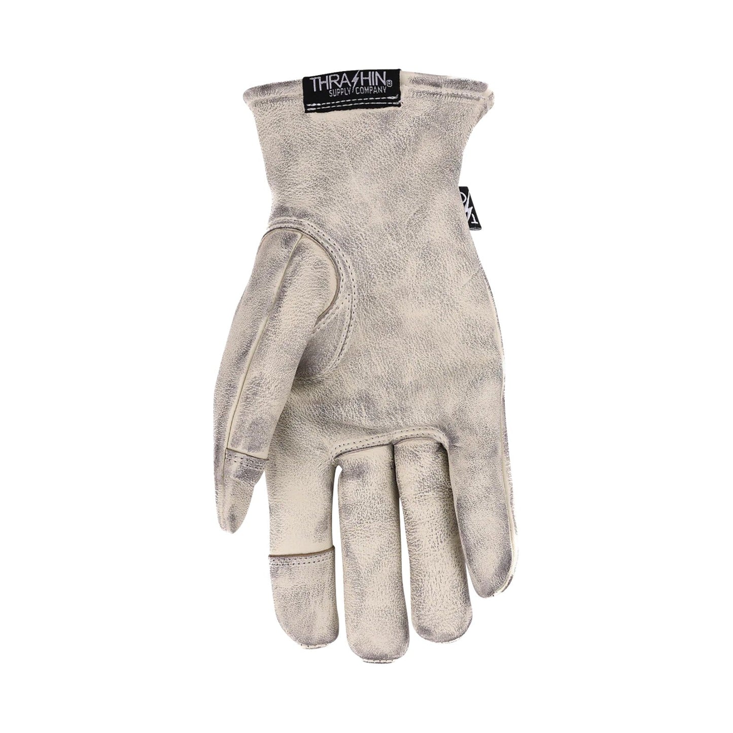 THRASHIN SUPPLY CO. - ROPER LEATHER GLOVES - BONE WHITE