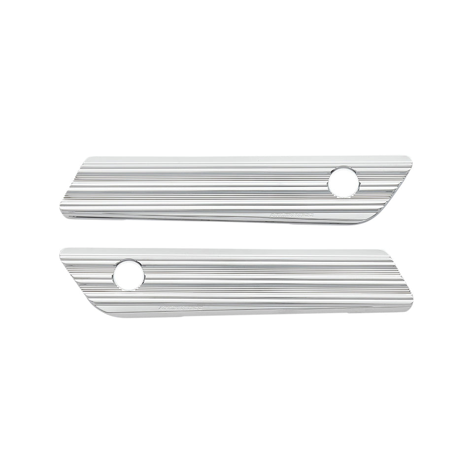 ARLEN NESS - 10-GAUGE HINGE COVERS - CHROME - '14-'24