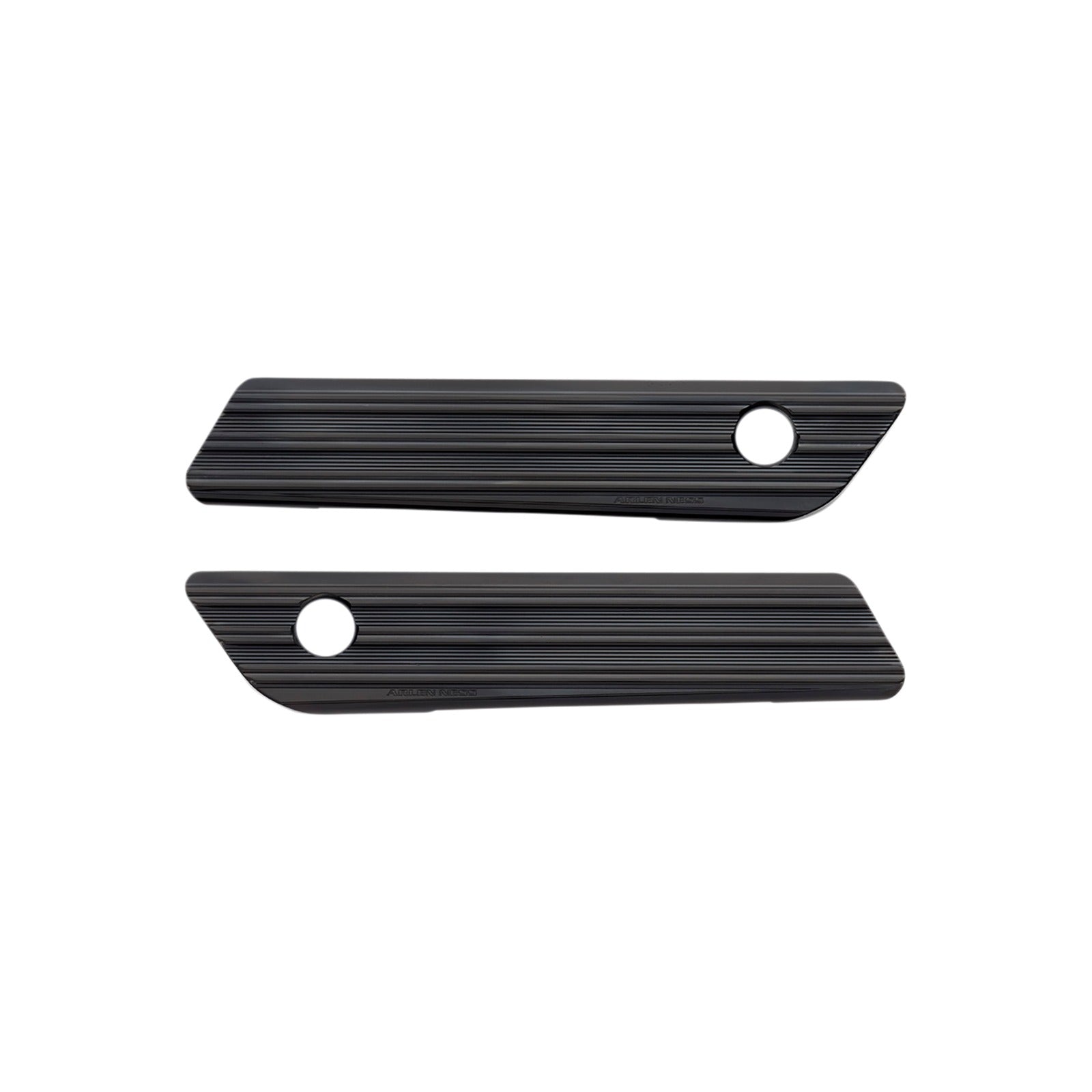 ARLEN NESS - SADDLEBAG LATCH COVERS - BLACK