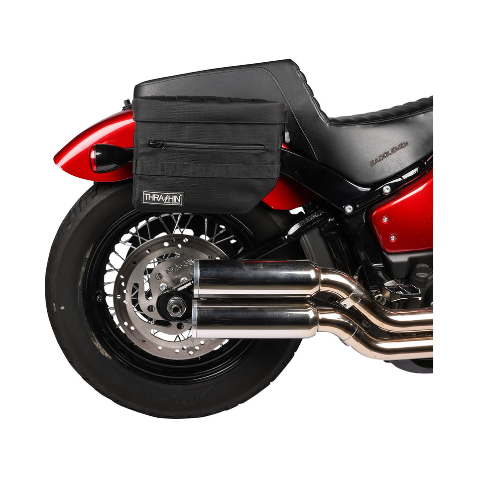 THRASHIN SUPPLY CO. - ESSENTIAL SADDLEBAGS - BLACK
