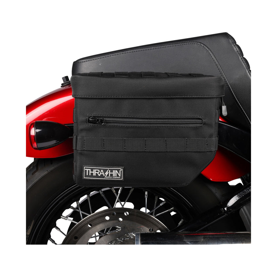 THRASHIN SUPPLY CO. - ESSENTIAL SADDLEBAGS - BLACK