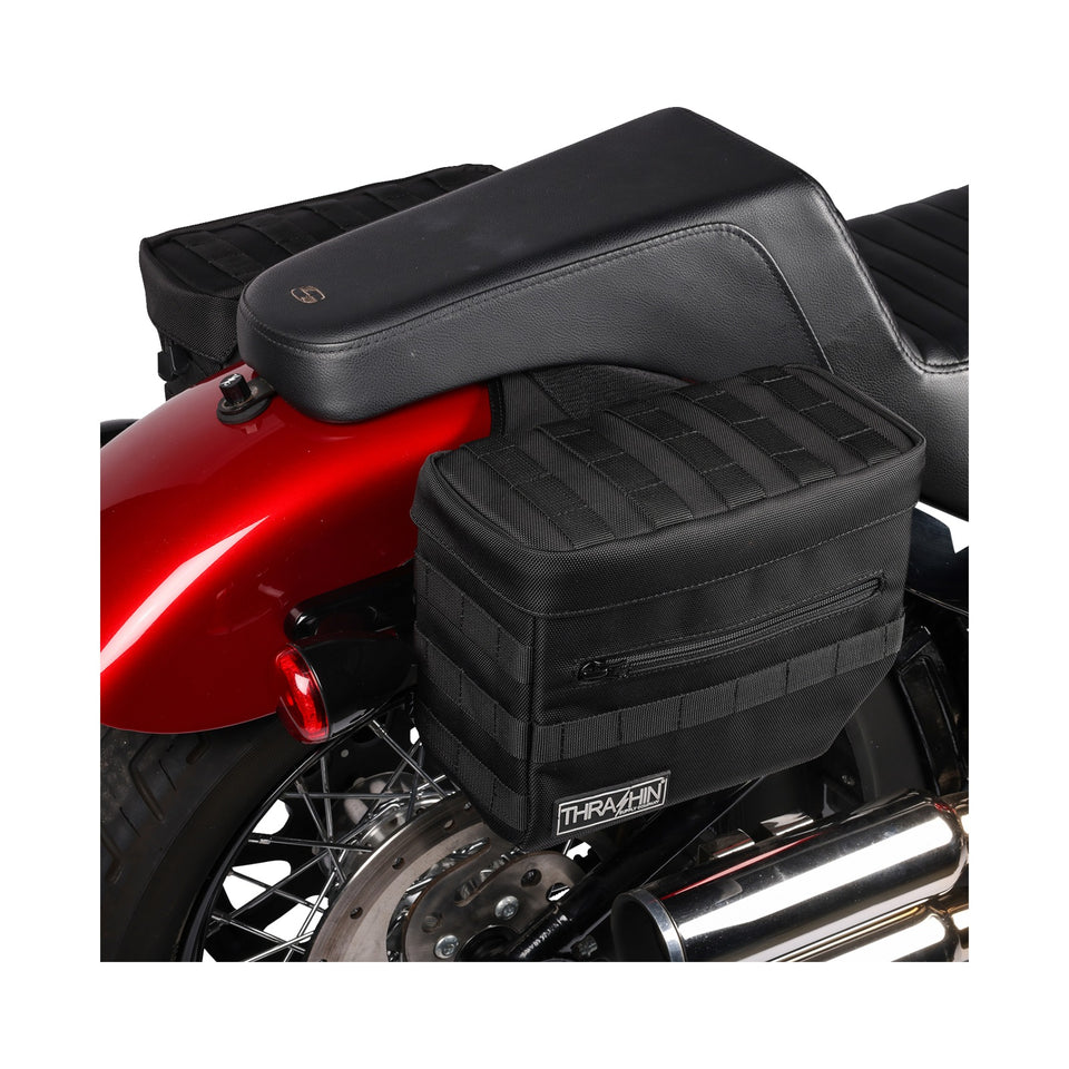 THRASHIN SUPPLY CO. - ESSENTIAL SADDLEBAGS - BLACK
