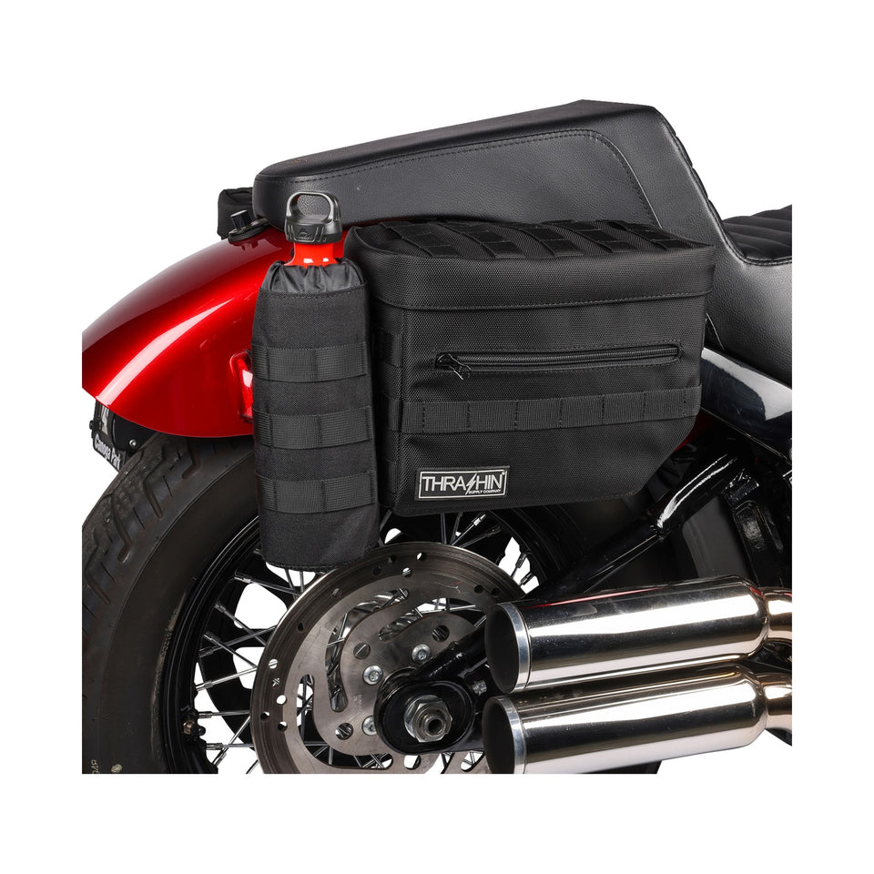 THRASHIN SUPPLY CO. - ESSENTIAL SADDLEBAGS - BLACK